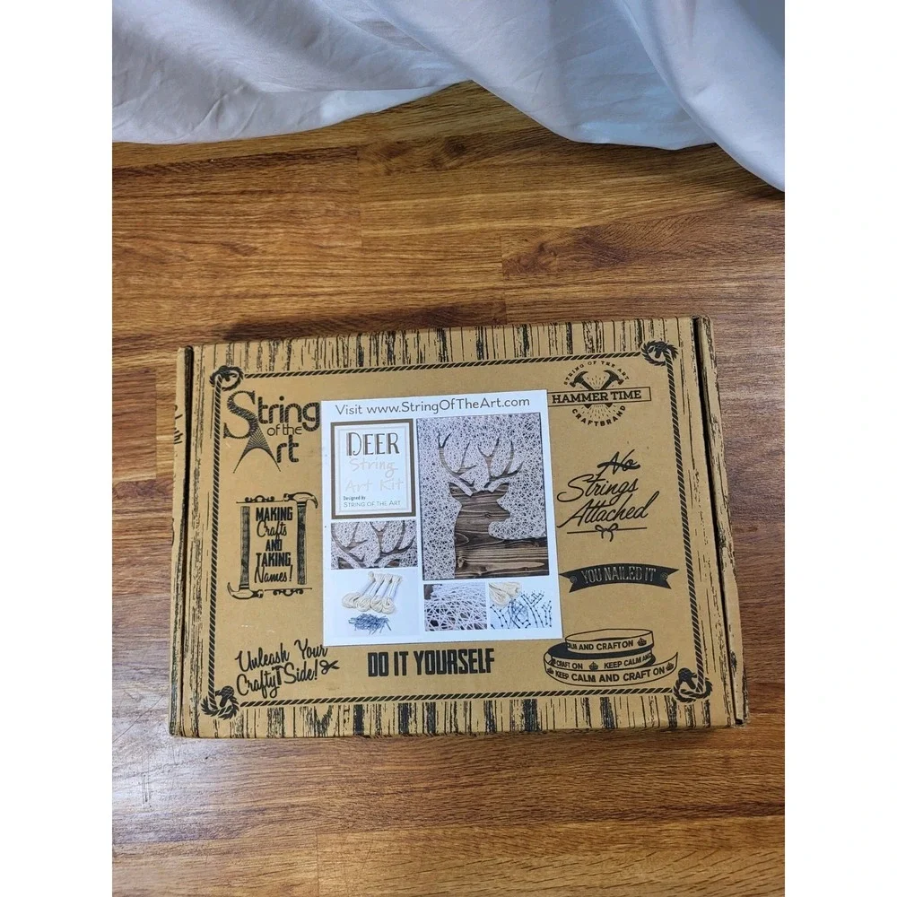 New String Of The Art Deer String Art Set